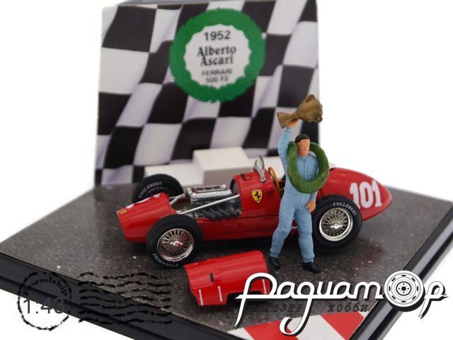 Ferrari 500 F2 №101 Italian Grand Prix World Champion Formula 1, Alberto Ascari (1952) 99008 [NT]