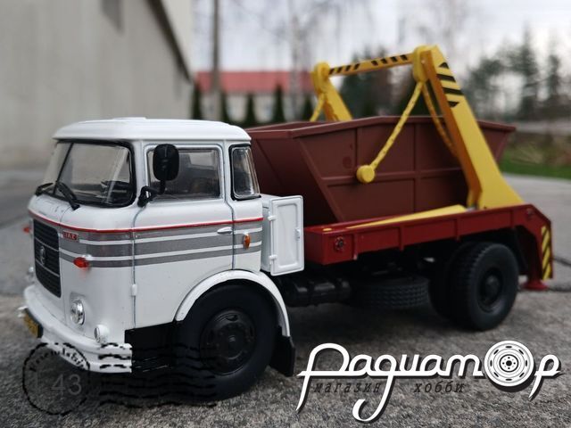 Kultowe ciezarowki PRL-u №59, Skoda LIAZ 706 MTS kontener (1972) PRLLG059-2 [LB]***