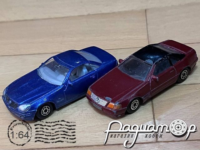 Набор моделей Mercedes-Benz (2шт) 272090 [MI]***