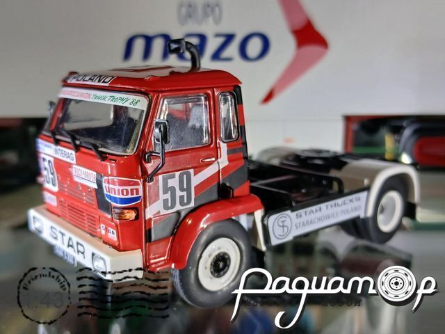 Kultowe ciezarowki PRL-u №109, Star C200 Racing (1987) KCP109-2 [LB]***