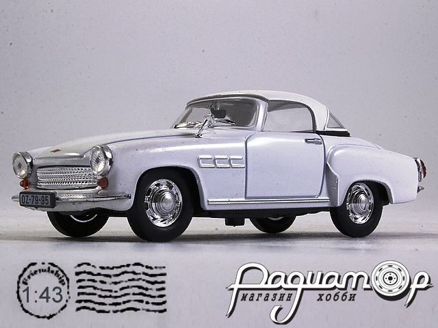 Kultowe Auta PRL-u №47, Wartburg 313 Sport (1956) KAP047-2 [LB]