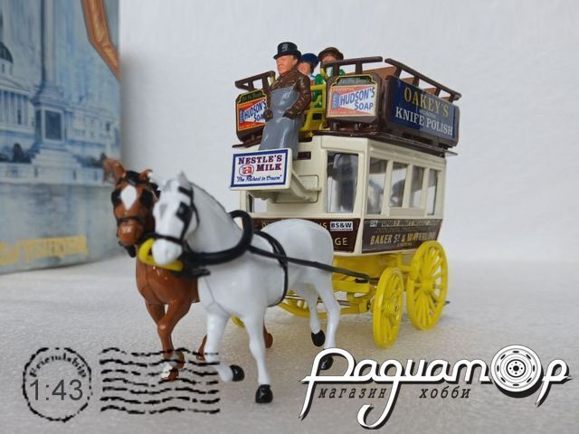 Horse Drawn London Omnibus (1886) YSH2/6108 [US]