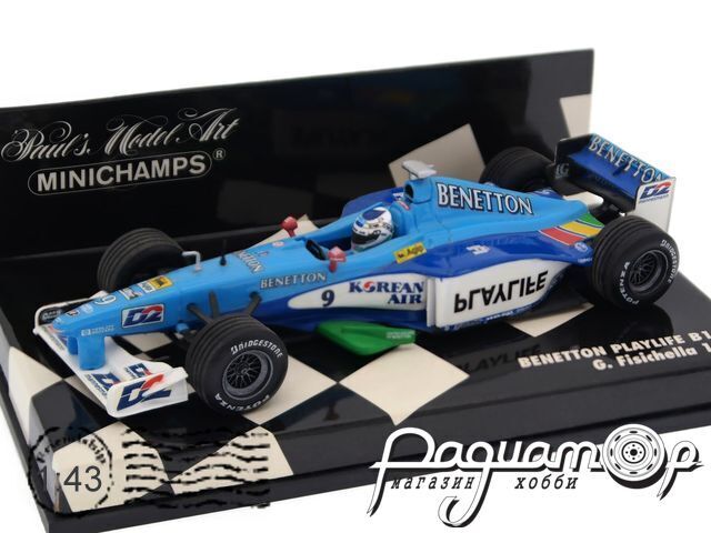 Benetton B199 №9 Formula 1, Giancarlo Fisichella (1999) 430990009 [NT]