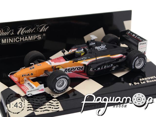 Arrows A20 №14 Formula 1, Pedro de la Rosa (1999) 430990014 [NT]