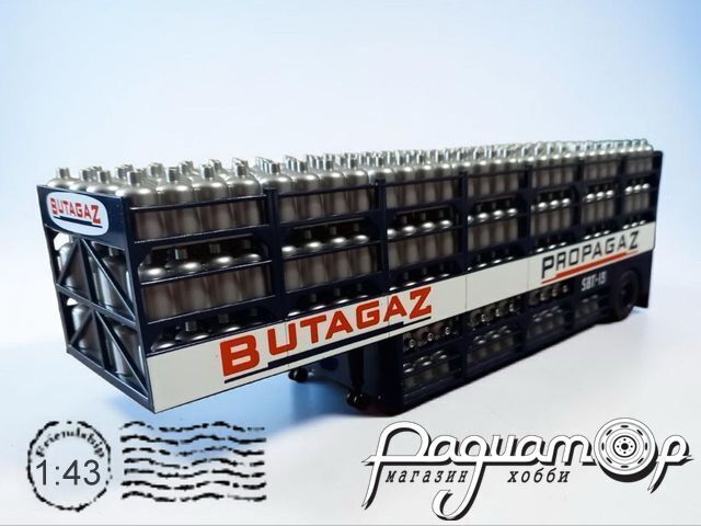 Полуприцеп BUTAGAZ с газовыми балонами (одноосный) 223977 [MA]