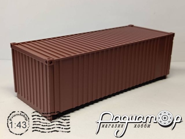 Контейнер, вставляющийся в борт, крашеный (для КамАЗ-53212) 667547 [IS]